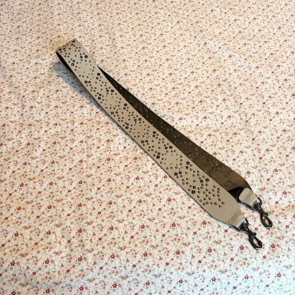 Rebecca Minkoff studded leather guitar strap - Picture 2 of 5